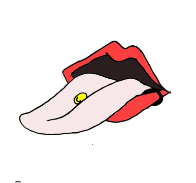 舌頭穿孔
