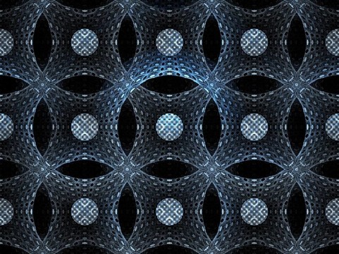 藍色經(jīng)常性的3D模式