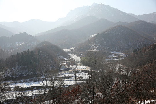 有雪的山區(qū)