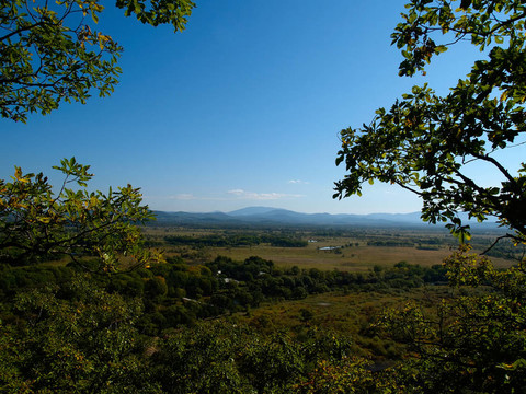 農(nóng)村的全景