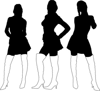 女士靴子