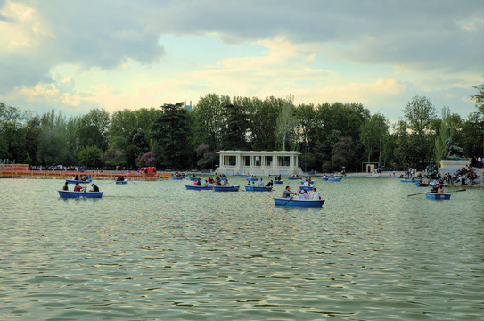 Retiro公園馬德里2