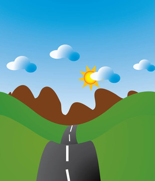 蜿蜒的道路