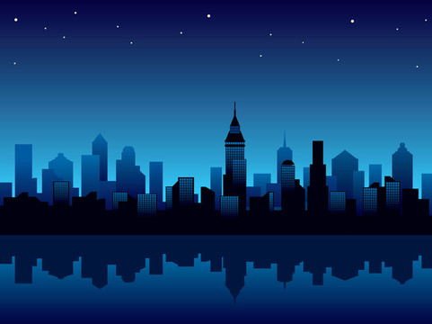 城市的夜晚