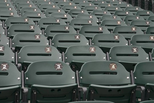 Green Bleacher的座位