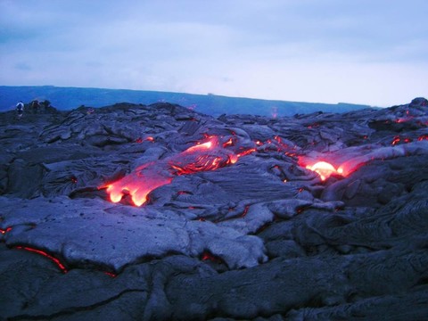 基拉韋厄火山熔巖