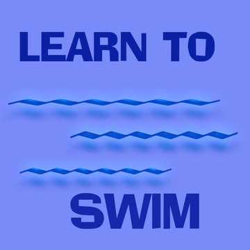 游泳的海報
