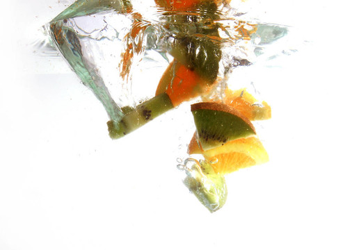 水果飛濺