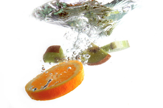 水果飛濺