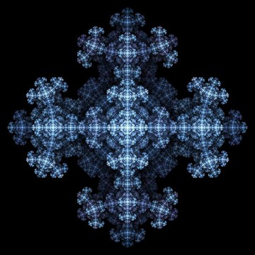 夜的雪花