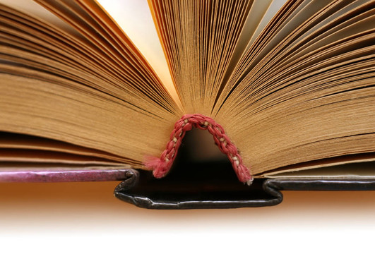 打開的書