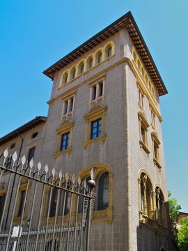 古老的西班牙建筑Vic