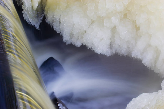 Frozen Waterfall和冰