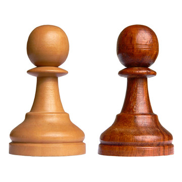 孤立的象棋棋子