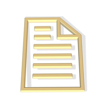 文本文件的圖標