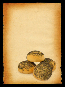 復(fù)古面包背景