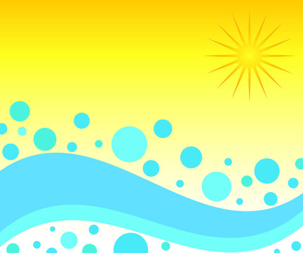 陽光和海浪
