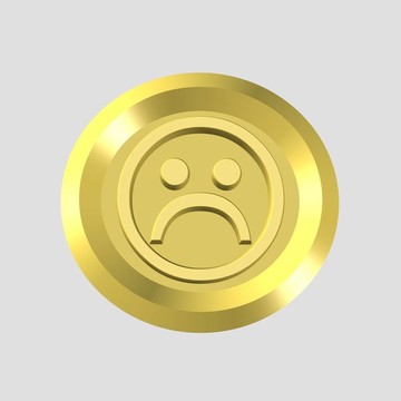 皺眉的臉圖標(biāo)