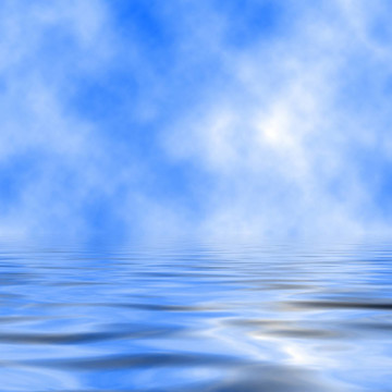 天空和大海