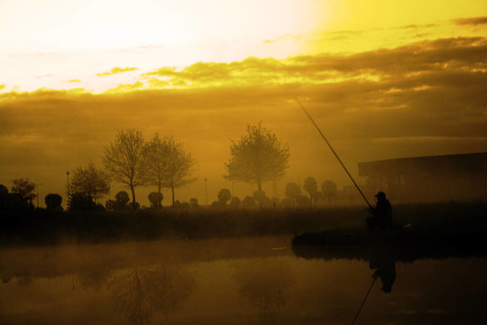早晨的漁夫