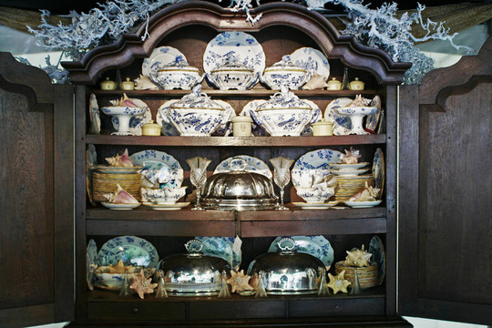 豪華派對(duì)的銀餐具