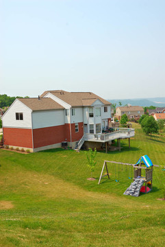 住宅的后院