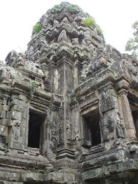高棉建筑細(xì)部；巴戎寺；吳哥湯姆；cambodgia