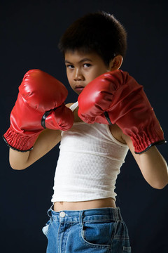 小拳擊手