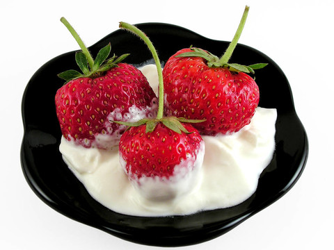 Strawberry酸奶油。