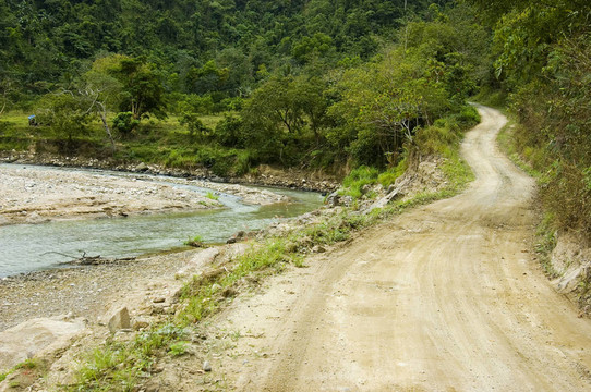 蜿蜒的道路