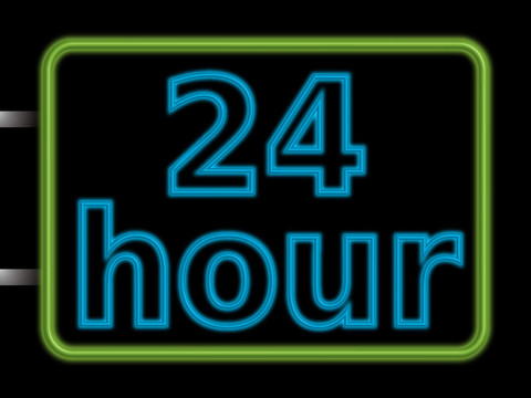 霓虹燈24hr