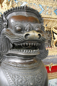 銅獅子
