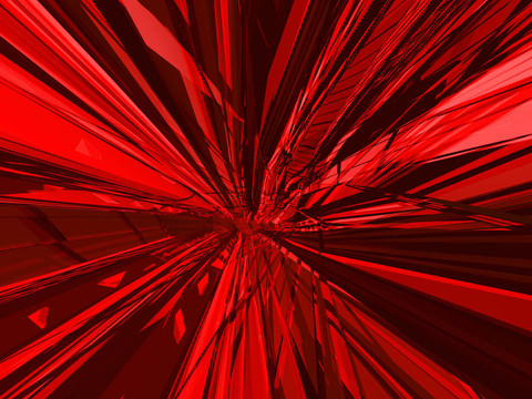 深紅色的解構(gòu)