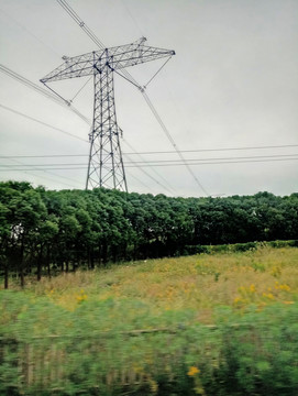 電力鐵塔 供電送電輸電 變電