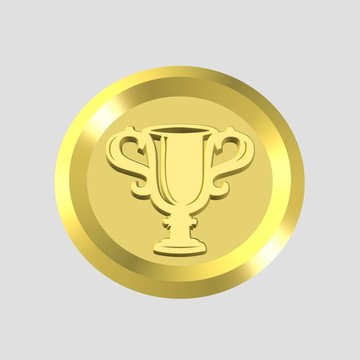 黃金獎杯圖標(biāo)