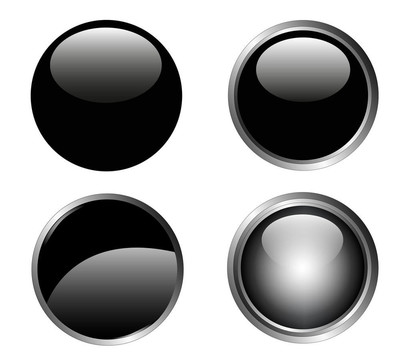 4優(yōu)雅的Black Buttons
