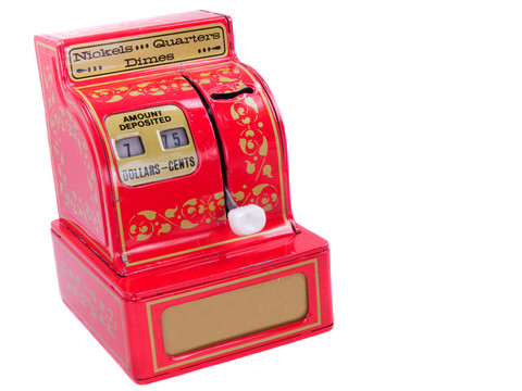 老式玩具現(xiàn)金登記冊(cè)