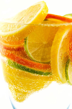 雞尾酒從石灰；檸檬；Tangerine夜店；橙色