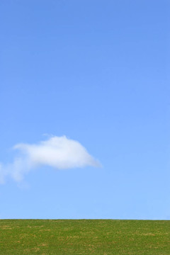 地球；天空和云的簡單性