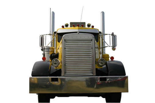 Truck Yello的前面