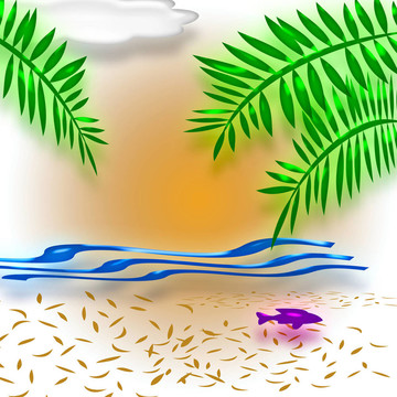 熱帶海灘度假