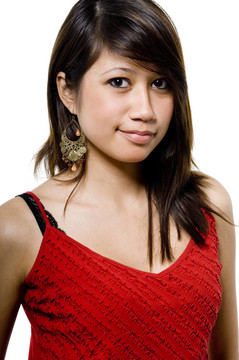 漂亮的Young Woman