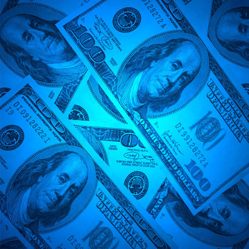 超大規(guī)模的美元背景