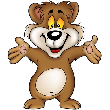快樂的Brown Bear