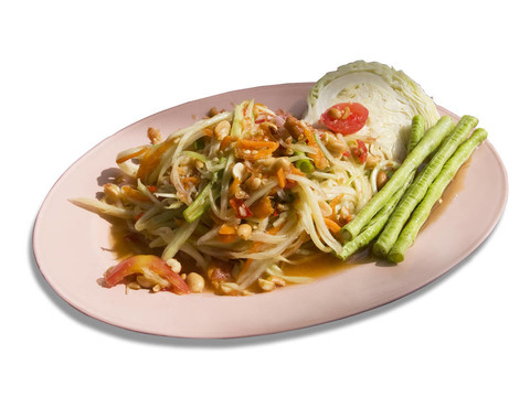 SOM TAM；木瓜沙拉