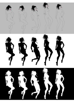 跳舞的女孩序列