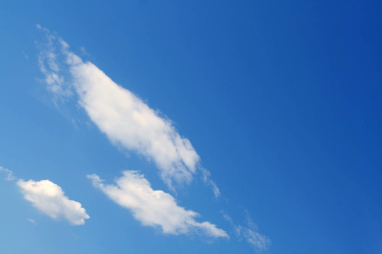 藍色的天空