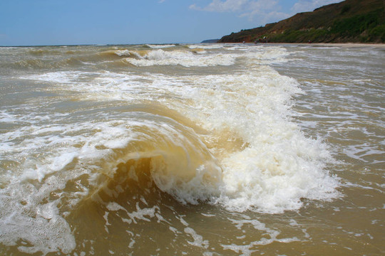 海邊的波浪