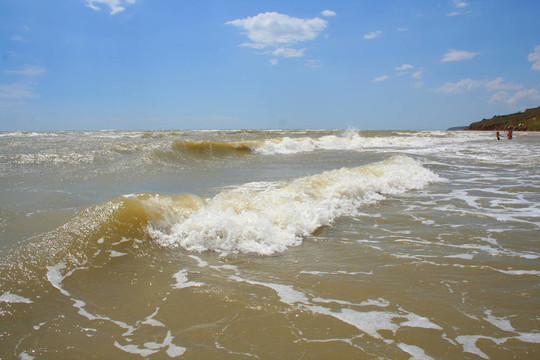 海邊的波浪