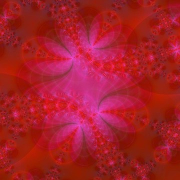 粉紅色的花